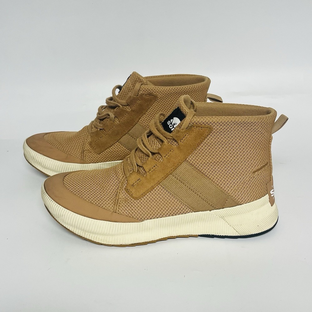 Sorel Out N About III Mid Sneakers Women's Tawny Buff Round Toe Waterproof - 11‎